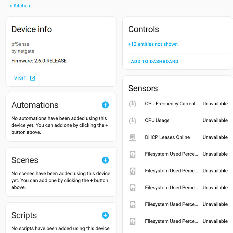 Pfsense device tracker blueprint please Blueprints Exchange Home