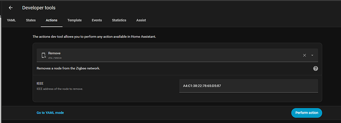 Can't Delete ZigBee Device - Zigbee - Home Assistant Community