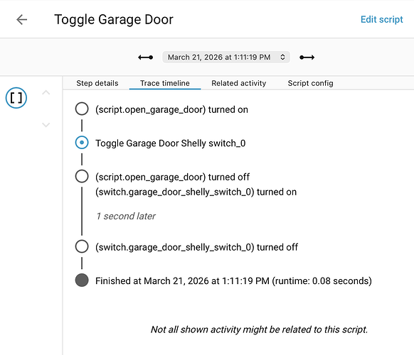 Toggle Garage Door