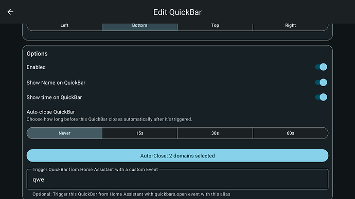 hide entity trigger toasts