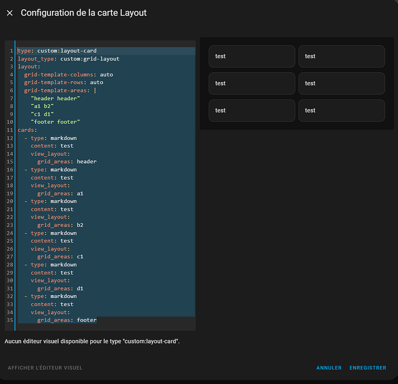 Problem with the grid layout-card - Frontend - Home Assistant Community