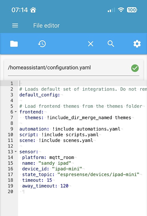 ESPresense help needed - Third party integrations - Home Assistant ...