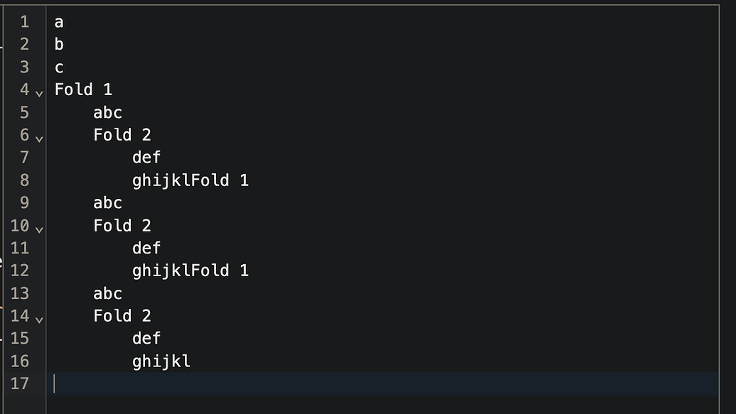 Enable Hiding Indented Sections In the Raw Yaml Editor (Turn On Code