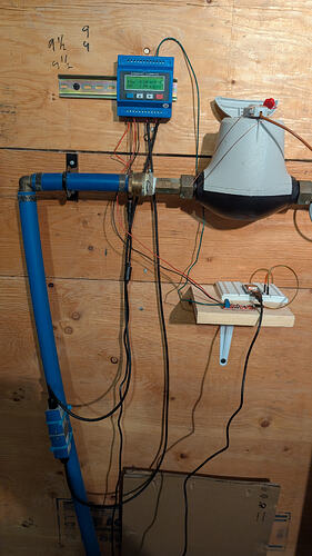 flowmeter setup