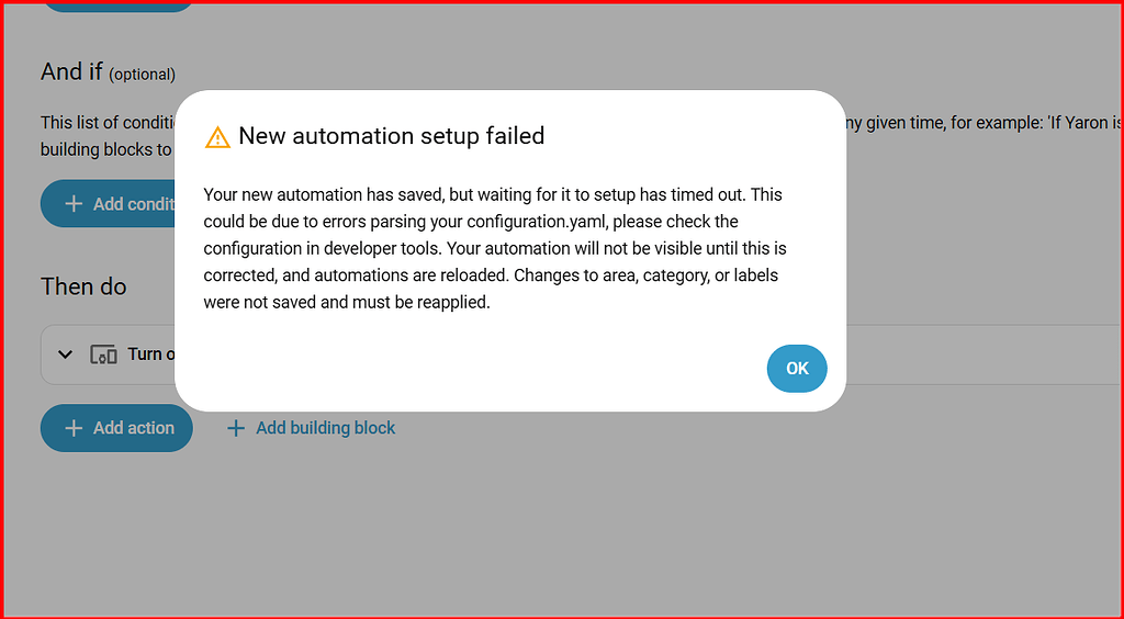 Cant save or execute nothing automations scripts whatever ...