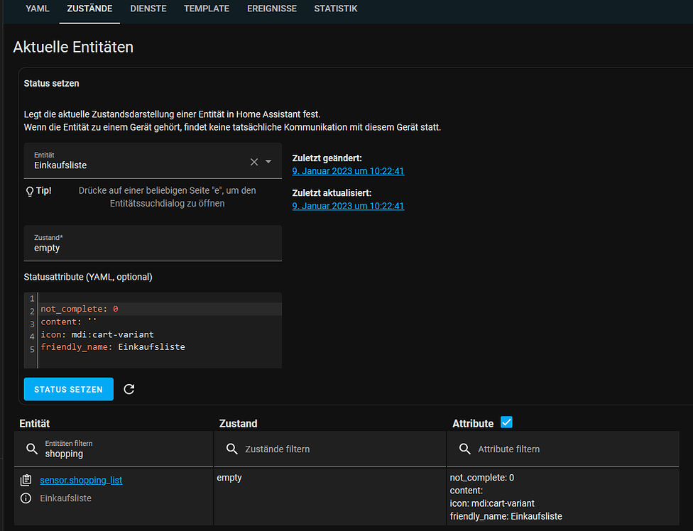 Sensor attributes update service Configuration Home Assistant Community