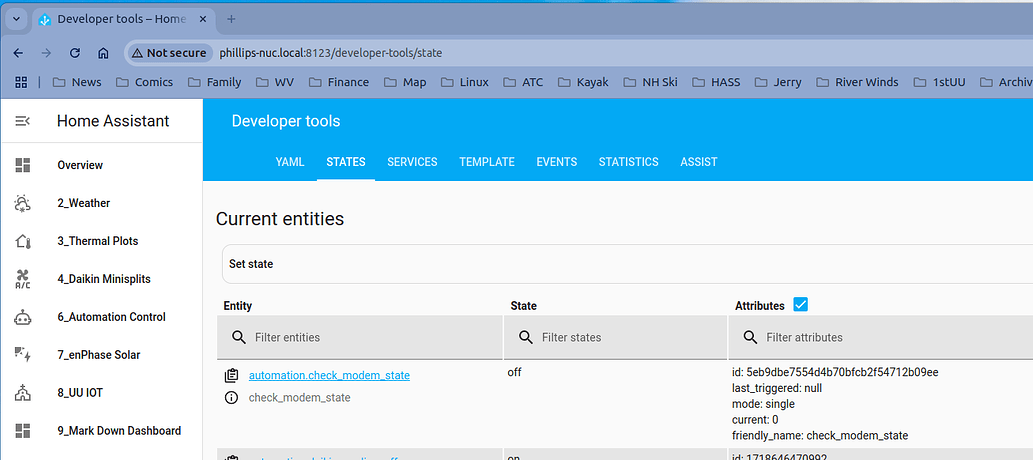 HOME ASSISTANT DEVELOPER TOOLS SERVICES TAB MISSING visual data 6