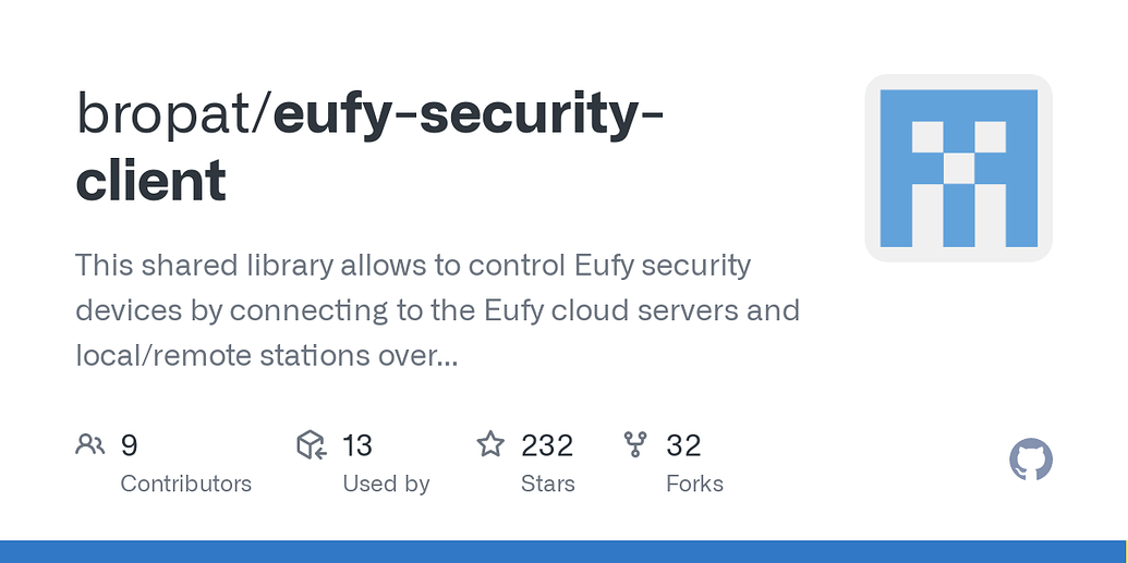 Eufy Security Integration Third party integrations Home Assistant