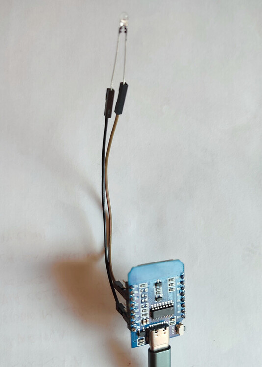 Simple and cheap indicator LED detector / ambient light sensor ...