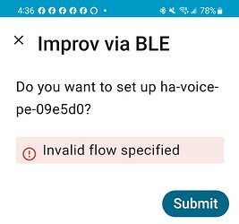 invalid flow