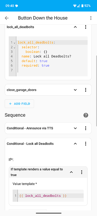 "Run script" and default field values - Configuration - Home Assistant ...