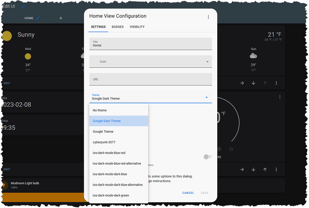 Automation to set them for 1 dashboard - Frontend - Home Assistant ...