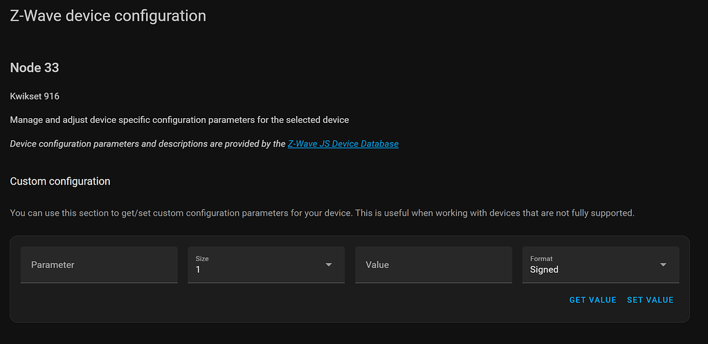 Bad configuration for Kwikset Smartcode 916 Zwave smart deadbolt
