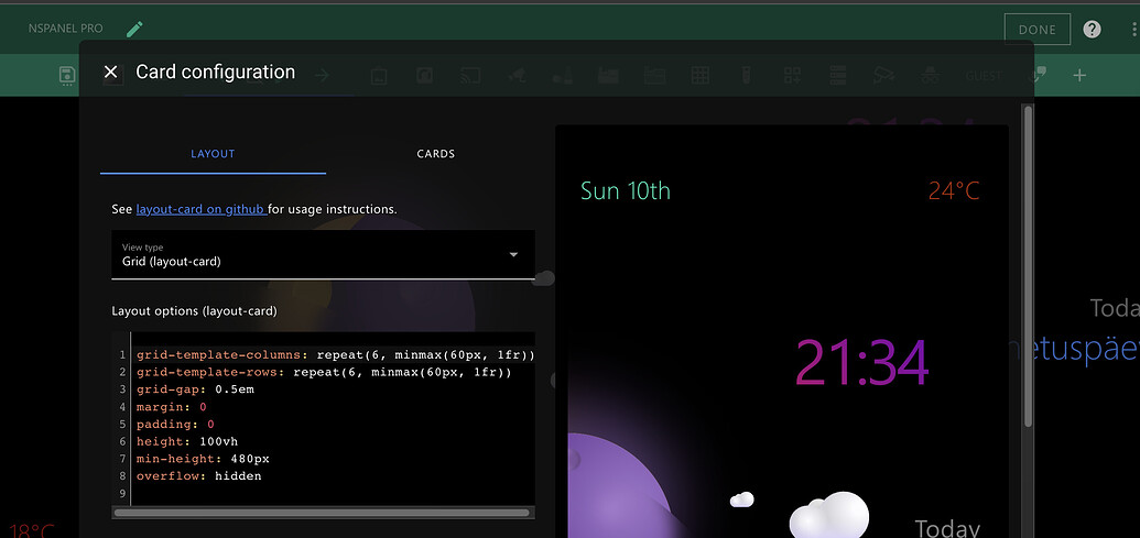 NSPanel Pro UI Design with Lovelace - Share your Projects! - Home ...