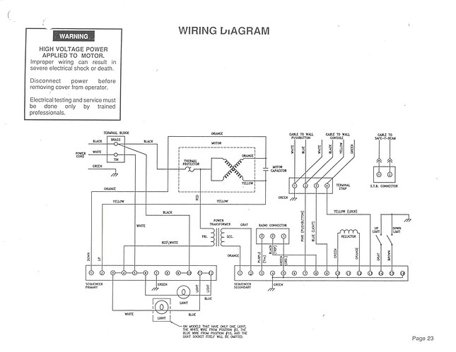 Genie G-series garage door opener G5050CL
