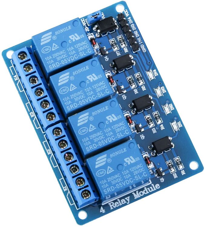 5V relay board with 12 Solenoid Hardware Home Assistant Community