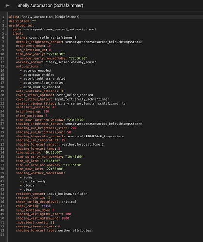 YAML CCA Schlafzimmer