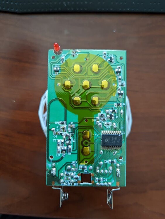 DC ceiling fan RF remote RH787T ESPHome Home Assistant Community