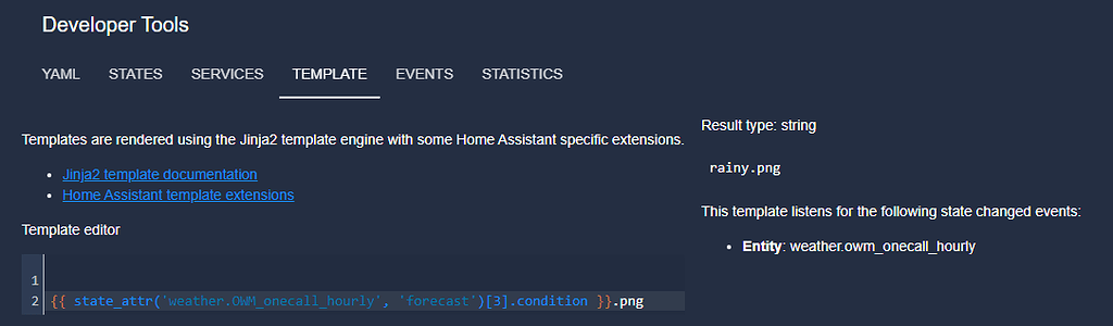 Template gives errors when starting HA Frontend Home Assistant