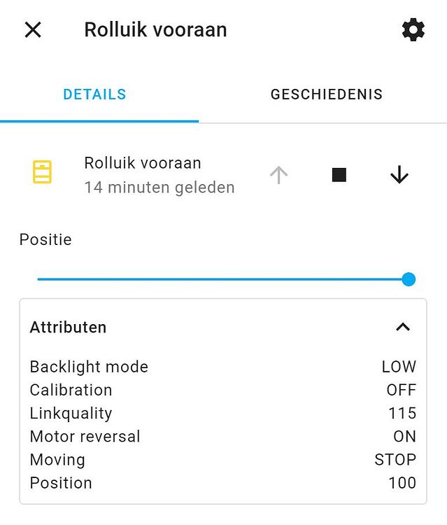 Cover Entity Greyed Out Direction Button Configuration Home
