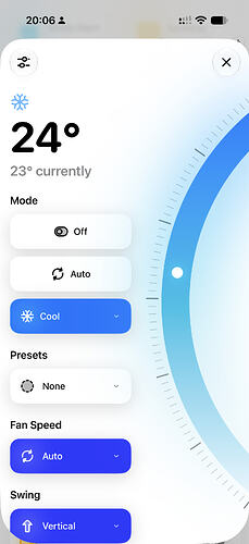 Climate controls