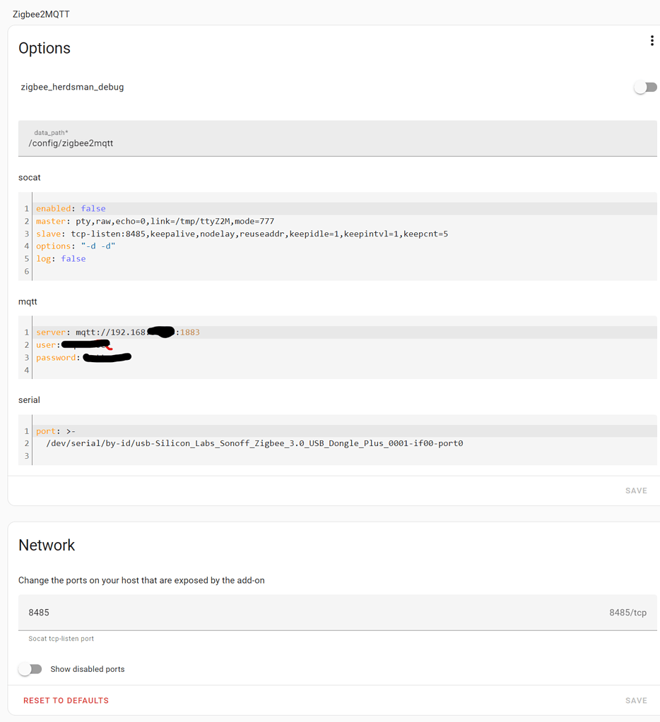 Zigbee2MQTT sees devices but they are unavailable in HA Zigbee Home