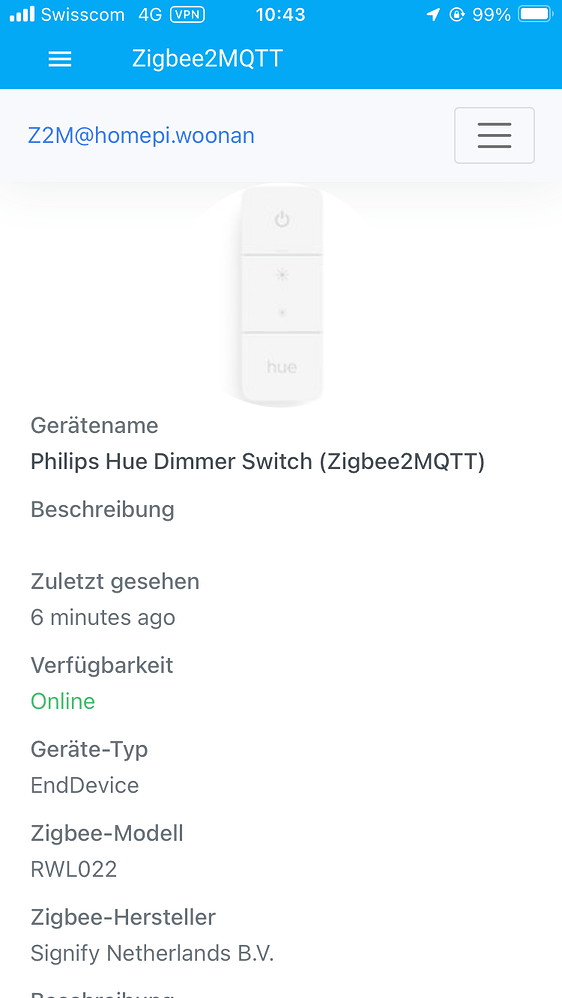 Philips Hue Dimmer Switch v2 (Zigbee2MQTT) Blueprints Exchange Home