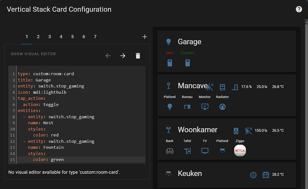 Custom card: Room Card - Share your Projects! - Home Assistant Community