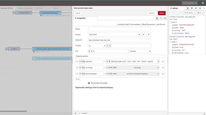 performing ha-boolean state casting using JSONata expression