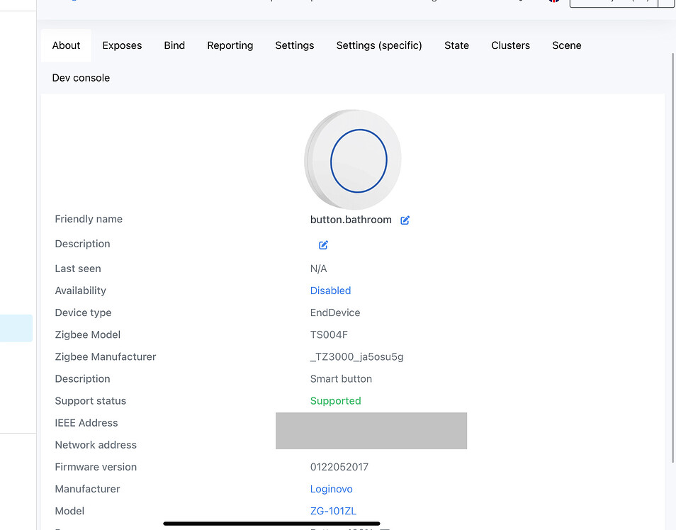 Zigbee button missing double press and hold - Hardware - Home Assistant ...