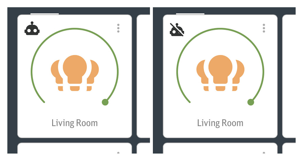 Dashboard UI Automation On/Off and Light Control all in one - Frontend ...
