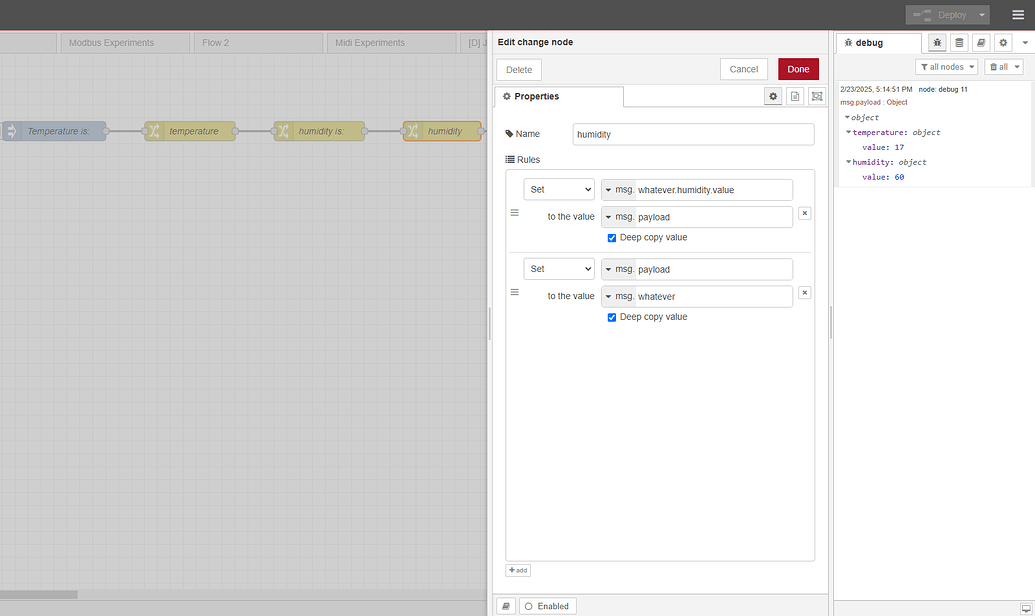 Node-red msg.payload formula questions - Node-RED - Home Assistant ...