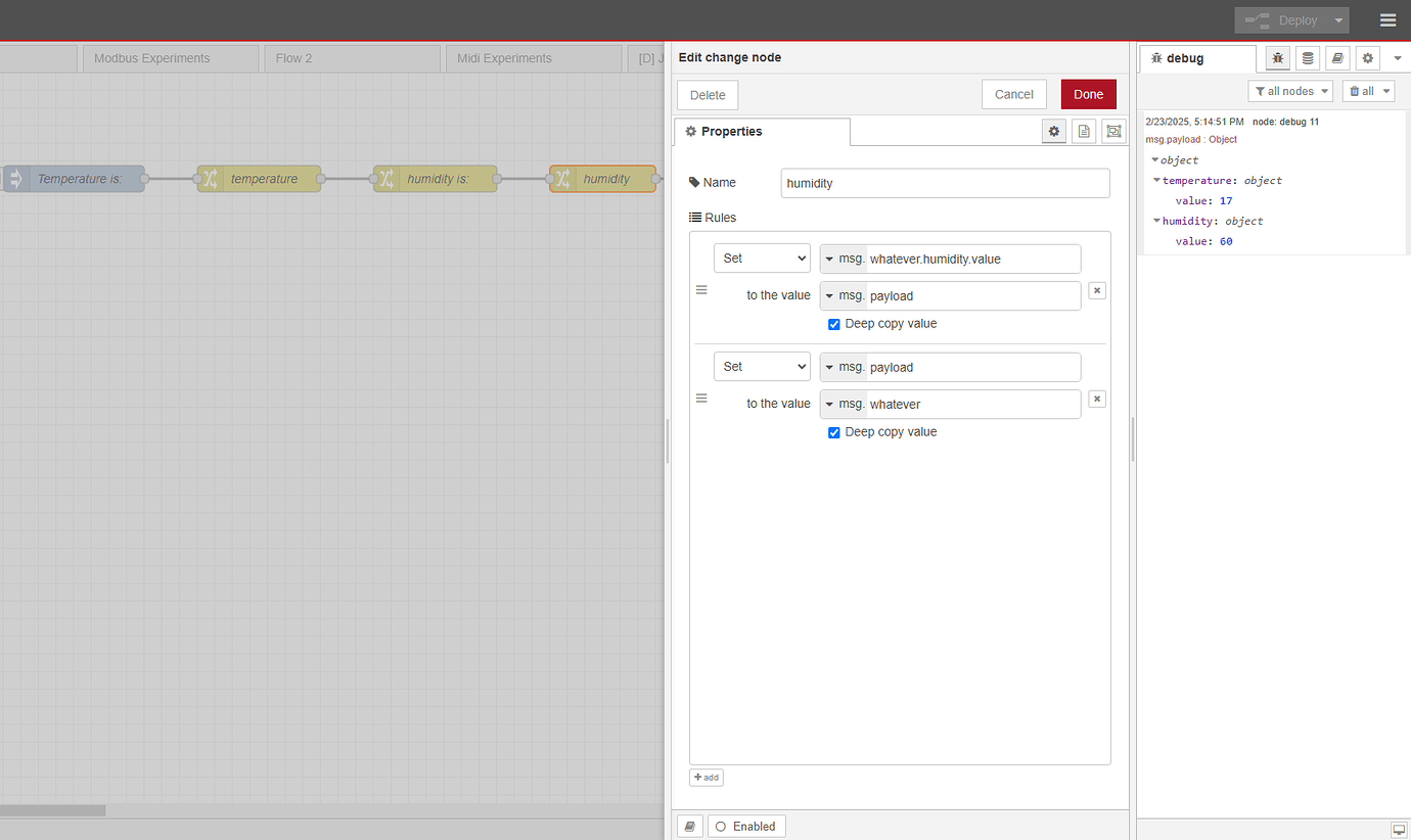 Node-red msg.payload formula questions - Node-RED - Home Assistant ...