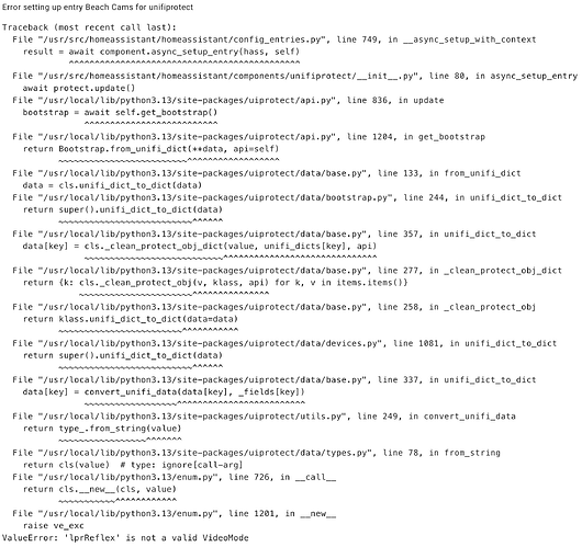 HA Error Log