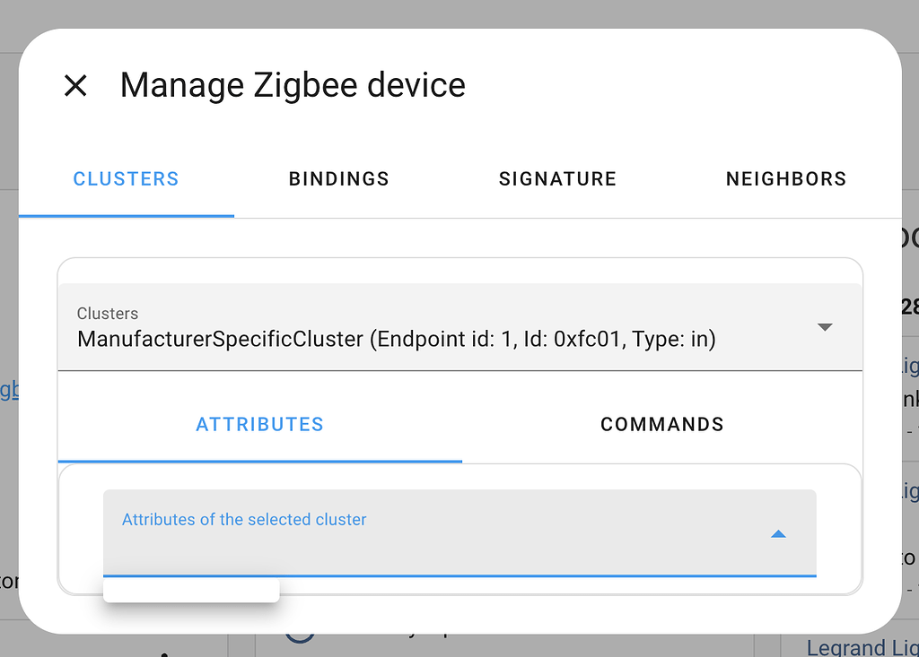 How do I set a value on a Manufacture specific Zigbee cluster in ZHA ...
