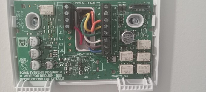thermostat board