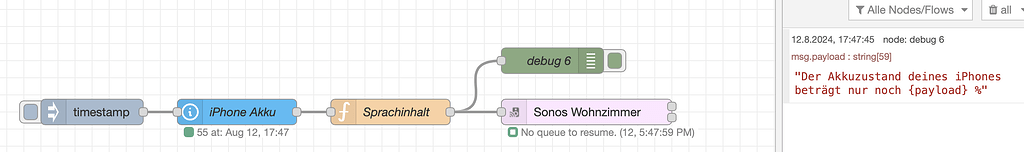 Insert payload in function node - Node-RED - Home Assistant Community