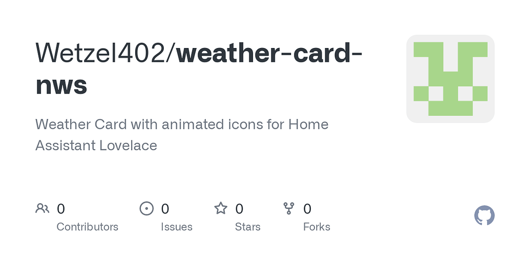 NWS Integration Combine Day/Night forecast in Weather Forecast Card