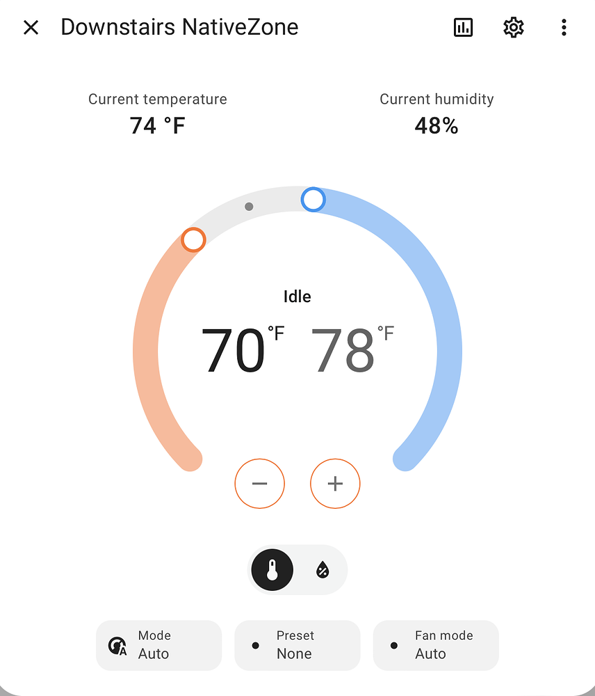 New Thermostat card preset icons Frontend Home Assistant Community