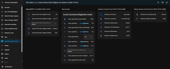 07 AEOTEC Z-Stick Pro 10 HA Zigbee2MQTT-Z-wave JS UI test data Screen