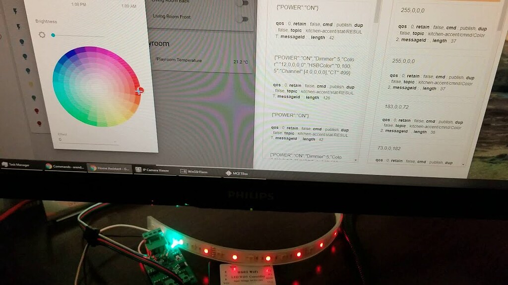 RGBW strip with H801 + Tasmota - Share your Projects! - Home Assistant ...