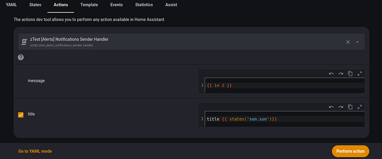 Home Assistant Script Template How can i use a template selector field in a script? - Configuration ...