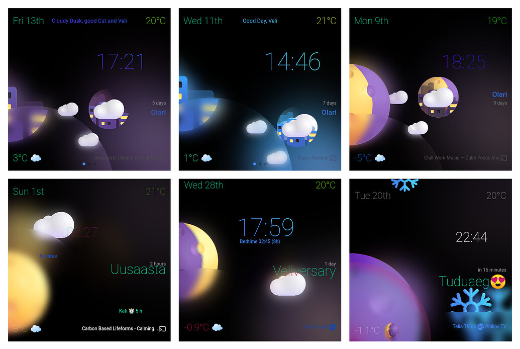 NSPanel Pro UI Design with Lovelace - Share your Projects! - Home ...