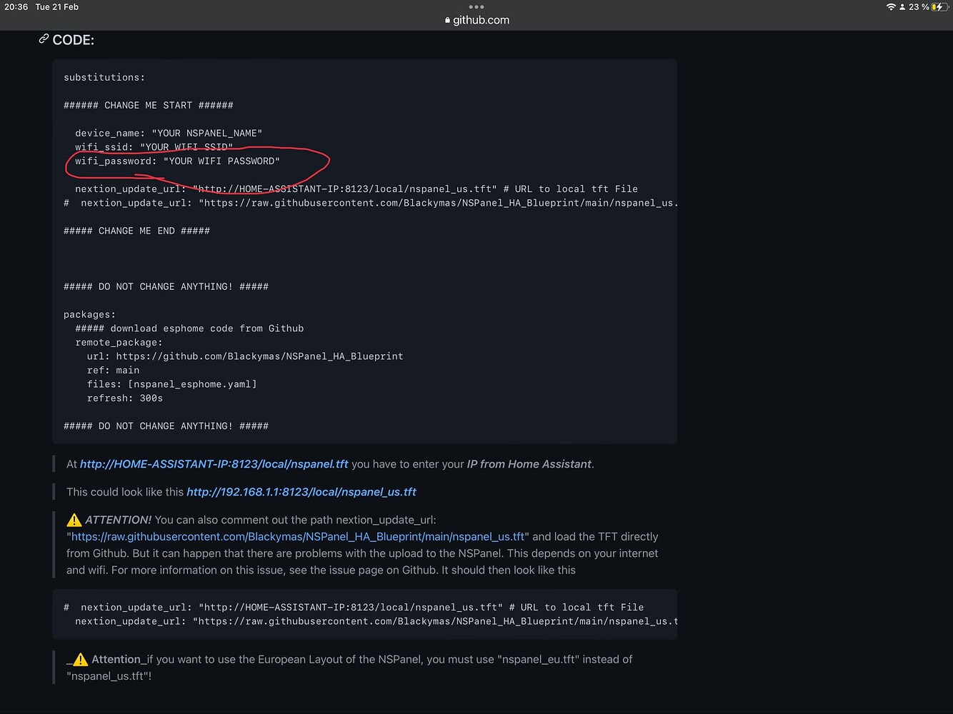 Sonoff NSPanel Blueprint Configure your own custom NSPanel easy via a Blueprint Blueprints