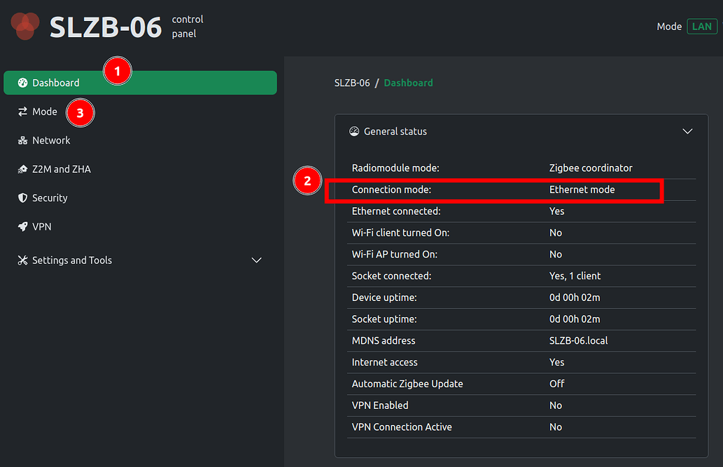 SLZB-06 not connecting Zigbee2MQTT - Zigbee - Home Assistant Community