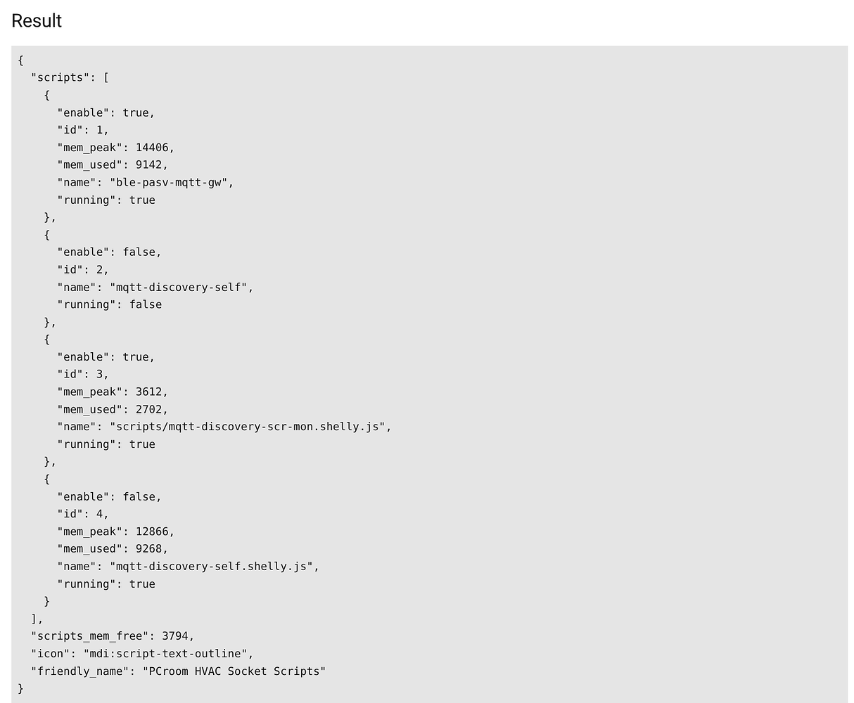 JSON formating on FE pages - Configuration - Home Assistant Community