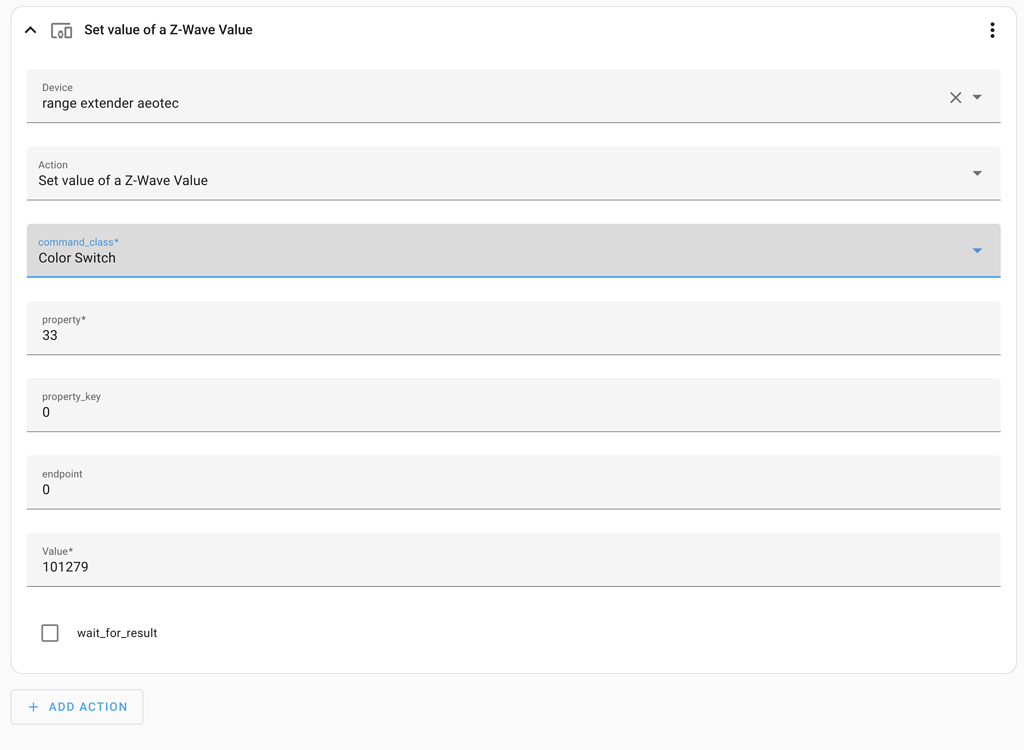 Trouble setting a custom ZWave parameter ZWave Home Assistant Community