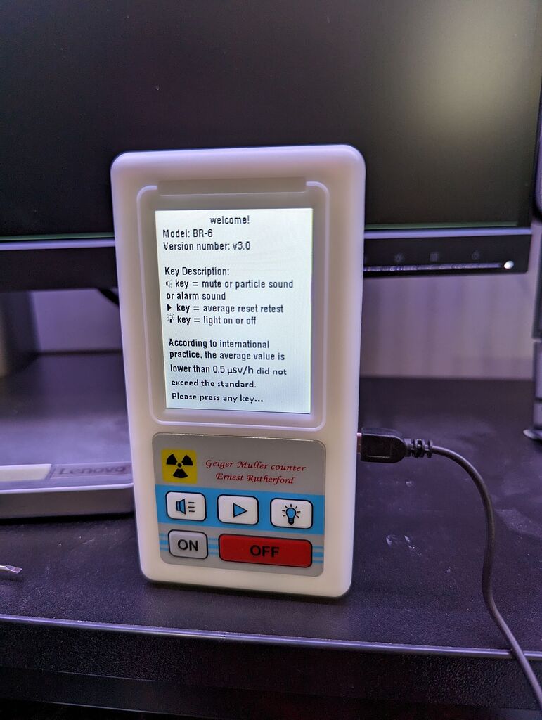 Adding Wifi to the cheap BR6 geiger counter Share your Projects