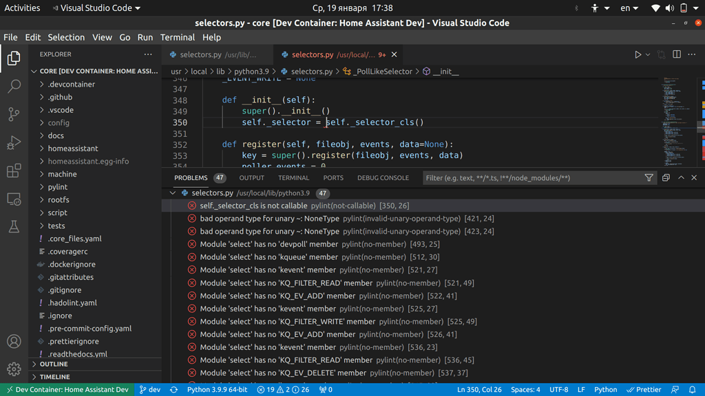 VSC debug issue - Development - Home Assistant Community