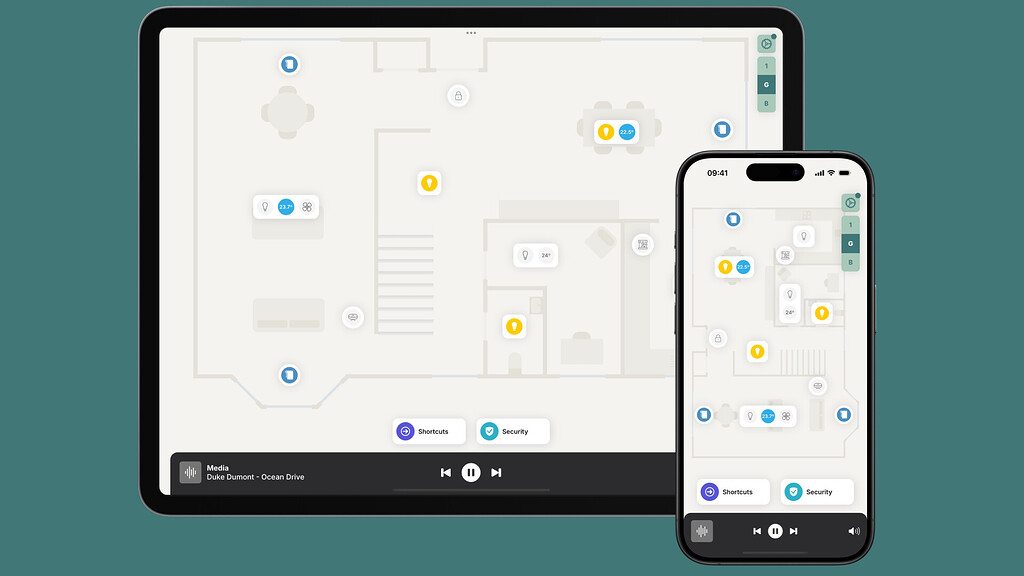 My interactive floorplan dashboard app for mobile & tablet - Dashboards ...